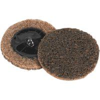 Sealey Quick-Change Preparation Pad Ø50mm Coarse Pack of 10