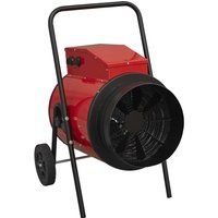 Sealey EH30001 Industrial Fan Heater, 30Kw, 415V, 3Ph, Red