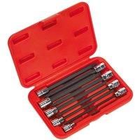 Sealey AK62261 Trx-Star Socket Bit Set, 3/8" Square Drive, 150mm, 9 Pieces
