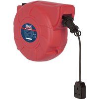 Cable Reel System Retractable 25m 1 x 230V Socket