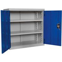 Sealey Industrial Cabinet 2 Shelf 900mm APICCOMBOH2