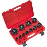 Sealey CV025 Ball Joint Socket Set, 1/2" Square Drive, 11 Pieces