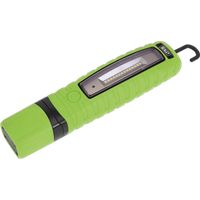 Sealey LED360G Cordless 360° 10 LED Rechargeable Inspection Lamp Li-ion Green