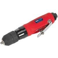 Sealey GSA232 Air Drill 10mm Straight - Keyless Chuck