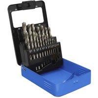 Sealey 19pc HSS Fully Ground Drill Bit Set