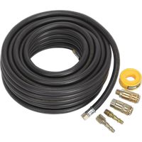 Sealey Air Hose Kit 15m x £8mm with Connectors AHK01