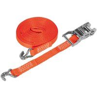 TD1510J Sealey Ratchet Strap Tie Down 25mm x 10 Metre Polyester Webbing 1500kg