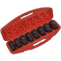 Sealey AK885 Impact Socket Set 8 Piece Deep 3/4" Square Drive Metric
