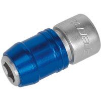 Sealey AK2738 Quick Release Bit Adaptor, 3/8" Square Drive, 10mm, 109mm x 36mm x 21mm