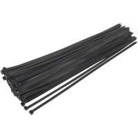 Sealey Cable Tie 650 x 12mm Black Pack of 50 - CT65012P50