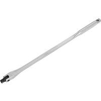 Sealey AK7303 Breaker Bar, 1/2" Square Drive, 600mm Length, Silver