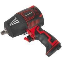 Sealey SA6006 Composite Air Impact Wrench with Twin Hammer, 1/2" Square Drive, 1288Nm Max Torque