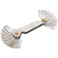 Sealey AK71SPG Metric Screw Pitch Gauge Set, 20 Pieces