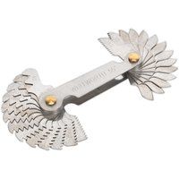Sealey AK72SPG UNC-UNF Screw Pitch Gauge Set,Silver, 30 Pieces