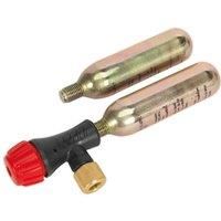 Sealey MS087 Motorcycle CO2 Emergency Tyre Inflator Kit