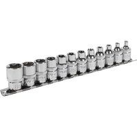 Sealey TRX-Star* Socket Set 12pc 3/8"Sq Drive E4-E20 - AK61806