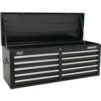 Sealey AP5210TB Topchest 10 Drawer with Ball Bearing Runners - Black