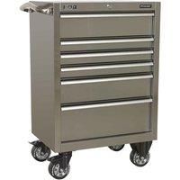 Sealey Ptb67506Ss Rollcab 6 Drawer 675Mm Stainless Steel Heavy-Duty