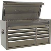 Sealey Topchest 8 Drawer 1055mm Stainless Steel Heavy-Duty PTB104008SS