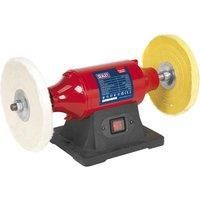 Sealey BB2002 Bench Mounting Buffer/Polisher, 200mm, 550W/230V