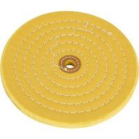 Sealey BG200BWC Buffing Wheel, 200 x 16mm, 16mm Bore Coarse