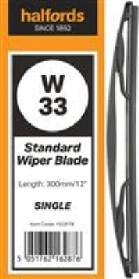 Halfords W33 Wiper Blade  Single