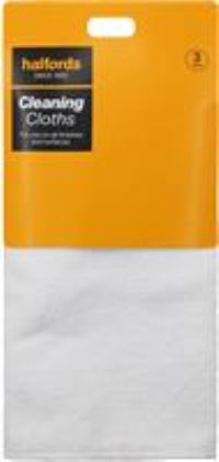 Halfords Cleaning Cloths X 3