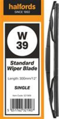 Halfords W39 Wiper Blade Single
