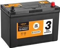 Halfords Hb335 Lead Acid 12V Car Battery 3 Year Guarantee