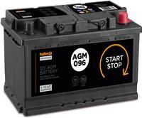 Halfords 096Agm Start/Stop Agm 12V Car Battery 5 Year Guarantee