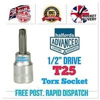 T25 Halfords Advanced Torx Star Bit Socket 1/2” Drive *Free Rapid Post*