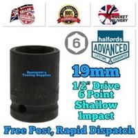 15mm Halfords Advanced 1/2 Shallow Impact Socket *Free Rapid Post* NEW