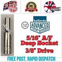 5/16” A/F Deep Halfords Advanced 3/8 Drive HIGH TORQ Socket 12 Point *Free Post*