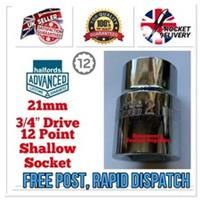 HALFORDS ADVANCED 24MM VORTEX THROUGH  Socket 1/2" Drive