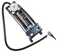 Halfords Essentials Metal Barrel Foot Pump And Gauge