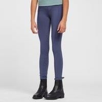 Shires Aubrion Hudson Maids Riding Tights - Navy Blue 11-12 Years