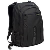 Targus EcoSpruce Backpack with Protective Sleeve Designed for Business Professional Use, Commute or University fits up to 15.6-Inch Laptop, Black (TBB013EU)