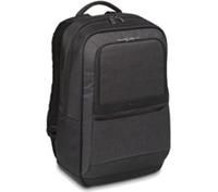 Targus CitySmart Essential Business Backpack with Protective Sleeve Designed for Travel and Business Professional Use fits up to 15.6-Inch Laptop, Black/Grey (TSB911EU)