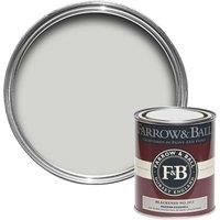 Farrow & Ball Modern Eggshell Midsheen Paint Blackened No.2011 - 750ml