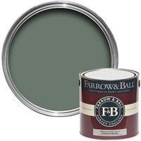 Farrow & Ball Modern Eggshell Midsheen Paint Green Smoke No.47 - 2.5L