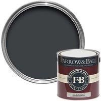 Farrow & Ball Modern Eggshell Midsheen Paint Off-Black No.57 - 2.5L