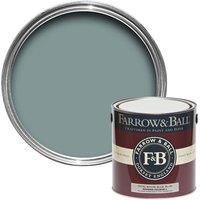 Farrow & Ball Modern Eggshell Midsheen Paint Oval Room Blue No.85 - 2.5L
