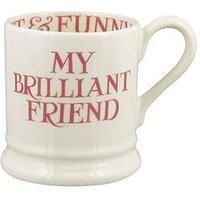Emma Bridgewater Pink Toast Half Pint Mug - My Brilliant Friend