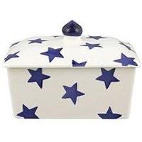 Emma Bridgewater Blue Star Small Butter Dish