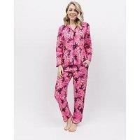 Cyberjammies Magenta Palm Leaf Print Set