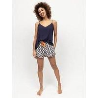 Cyberjammies Taylor Solid Navy Modal Cami - Blue