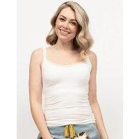 Cyberjammies Piper Jersey Hidden Support Vest - White