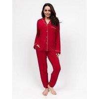 Cyberjammies Cyberjammies Blaze Red Revere Jersey Pyjama Set - Red