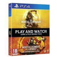 Mortal Kombat 11 PS4 Game & MK Legends Scorpions Revenge Blu-ray New Sealed
