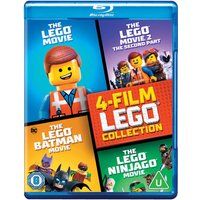 LEGO 4-Film Collection [Blu-Ray] [2014] [2023] [Region Free]